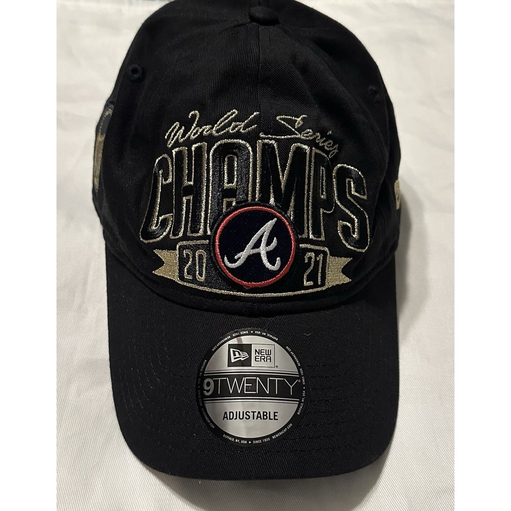 New Era 9Twenty Atlanta Braves World Series 2021 Baseball Cap, OS Adjustable
